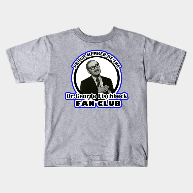 Dr George Fan Club Kids T-Shirt by ZombeeMunkee